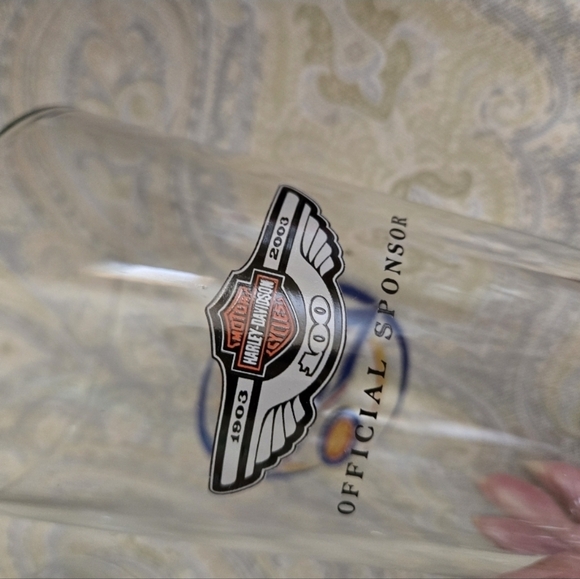 Harley-Davidson Logo Pint Glass Trio 100 Years - Picture 3 of 3